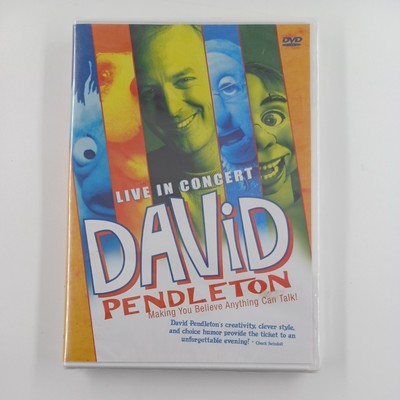 David Pendleton - Live in Concert (DVD, 2004) Ventriloquist NEW SEALED