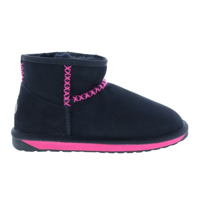 

Женские черные ботильоны EMU Australia Barbie X Stinger Micro Stitch W12899, Черный, EMU Australia Barbie X Stinger Micro Stitch
