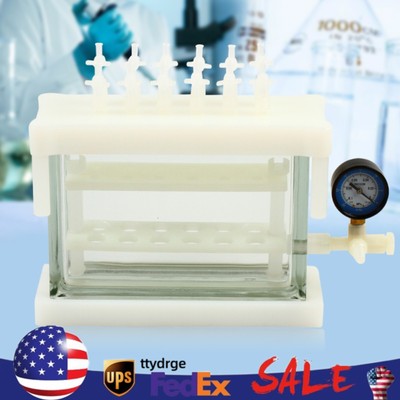12 Position Solid Phase Extraction Vacuum SPE Manifold e For Lab+2 Shelves