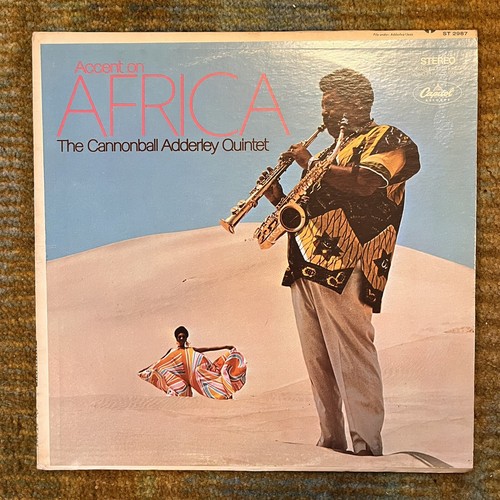 The Cannonball Adderley Quintet Accent On Africa Capitol Records