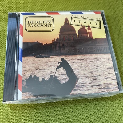 SEALED Berlitz Passport To Italy CD 1992 Music Of Italy Sony Masterworks