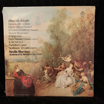 Albinoni, Pachelbel, Bach, Handel, Mozart - MARRINER, ASMF - ANGEL ST LP SEALED