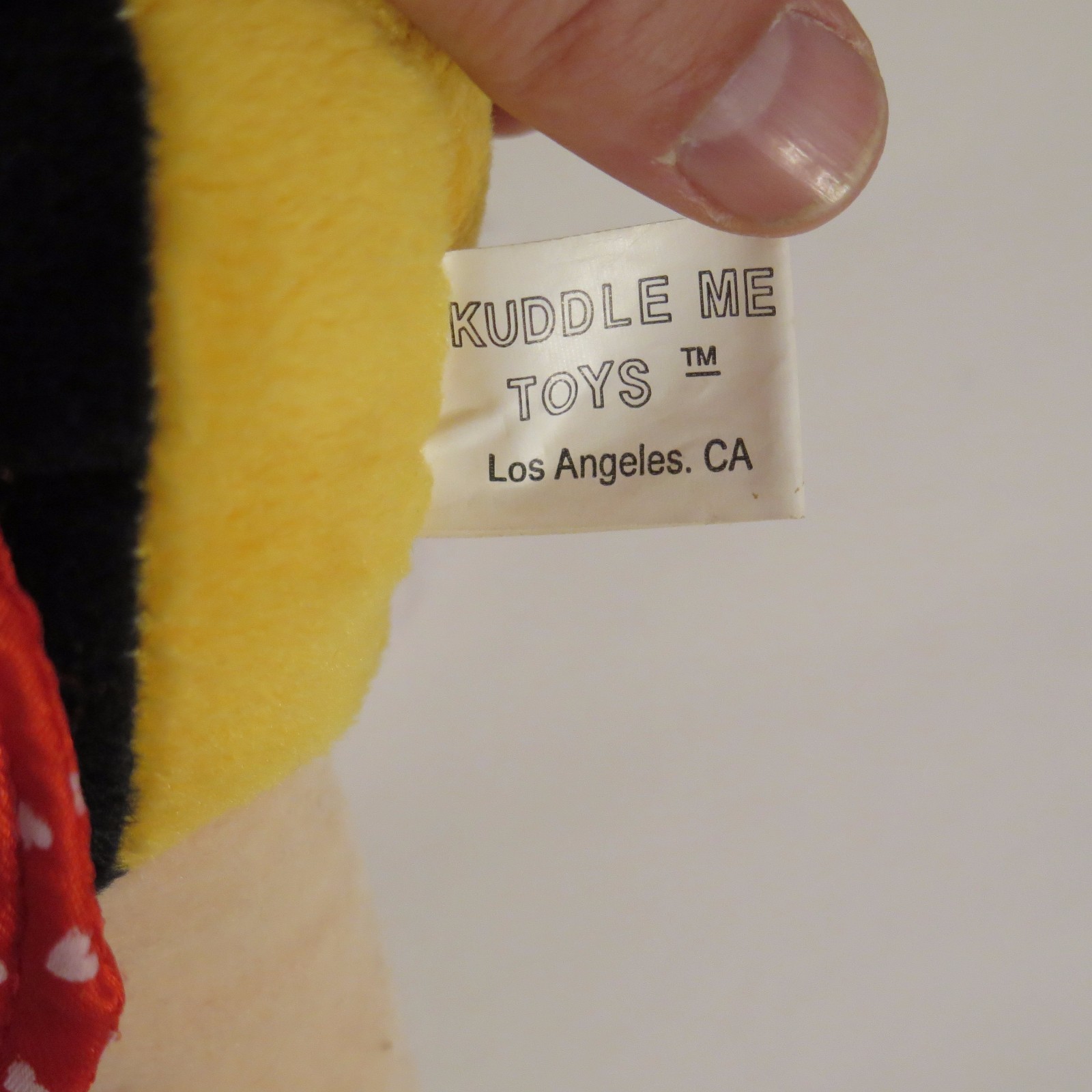 Kuddle Me Toys Plush Stuffed Animal Bee I Love You Valentine 11 inches