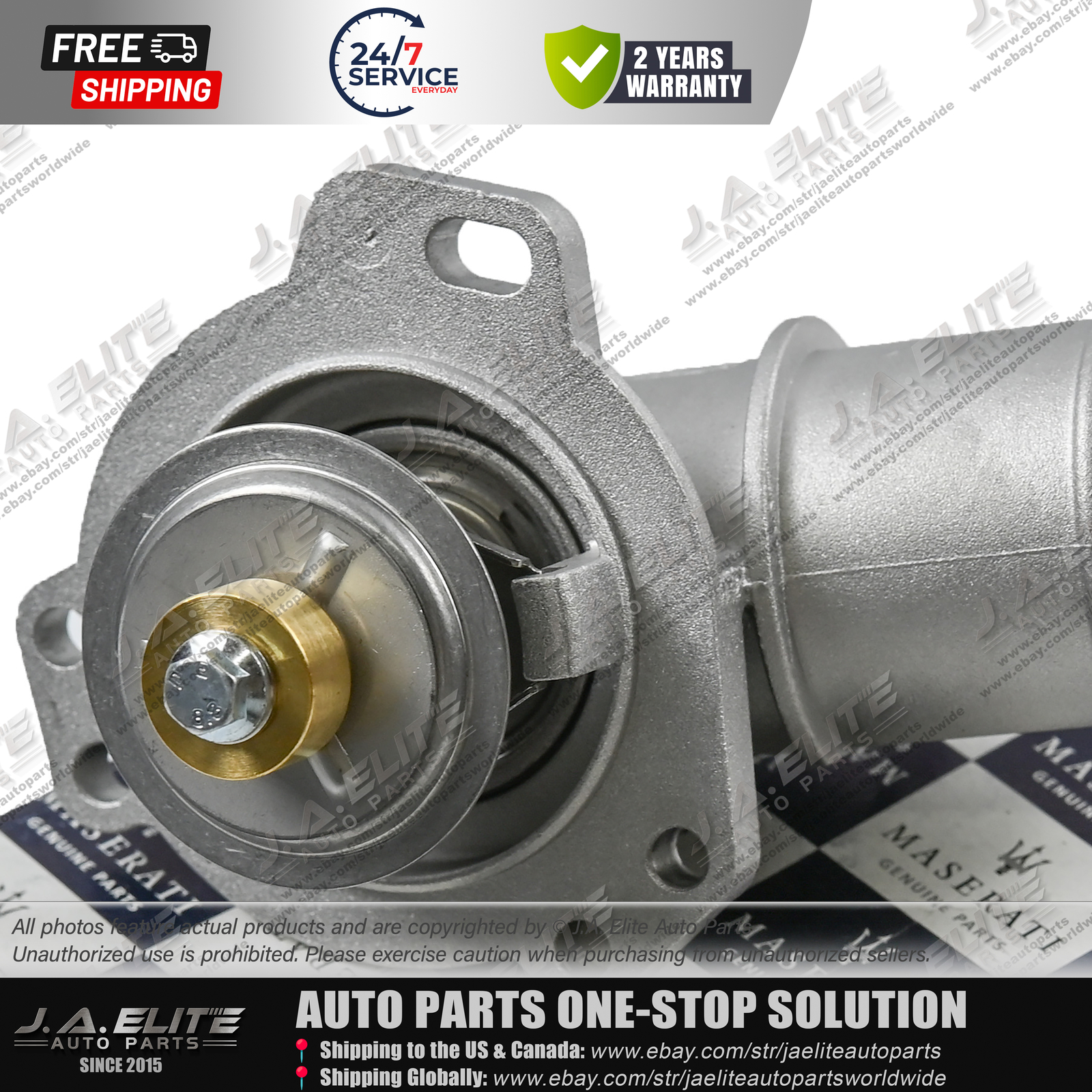 ※march8※UTAUTAI Genuine Thermostat fits Maserati GranCabrio GranTurismo