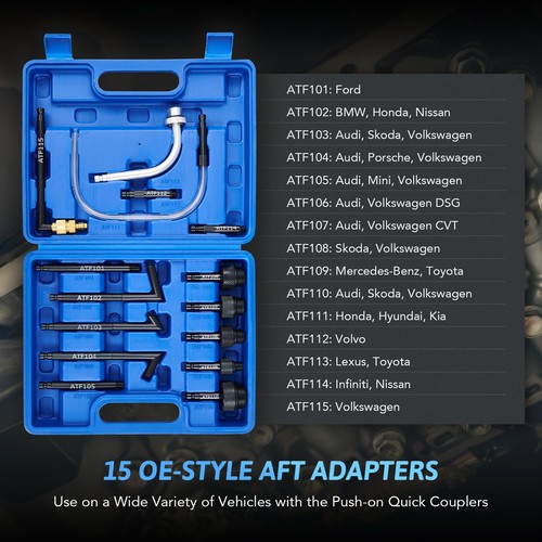 OMT 10L Transmission Fluid Pump Extractor & Dispenser ATF Refill Pump Tool Kit