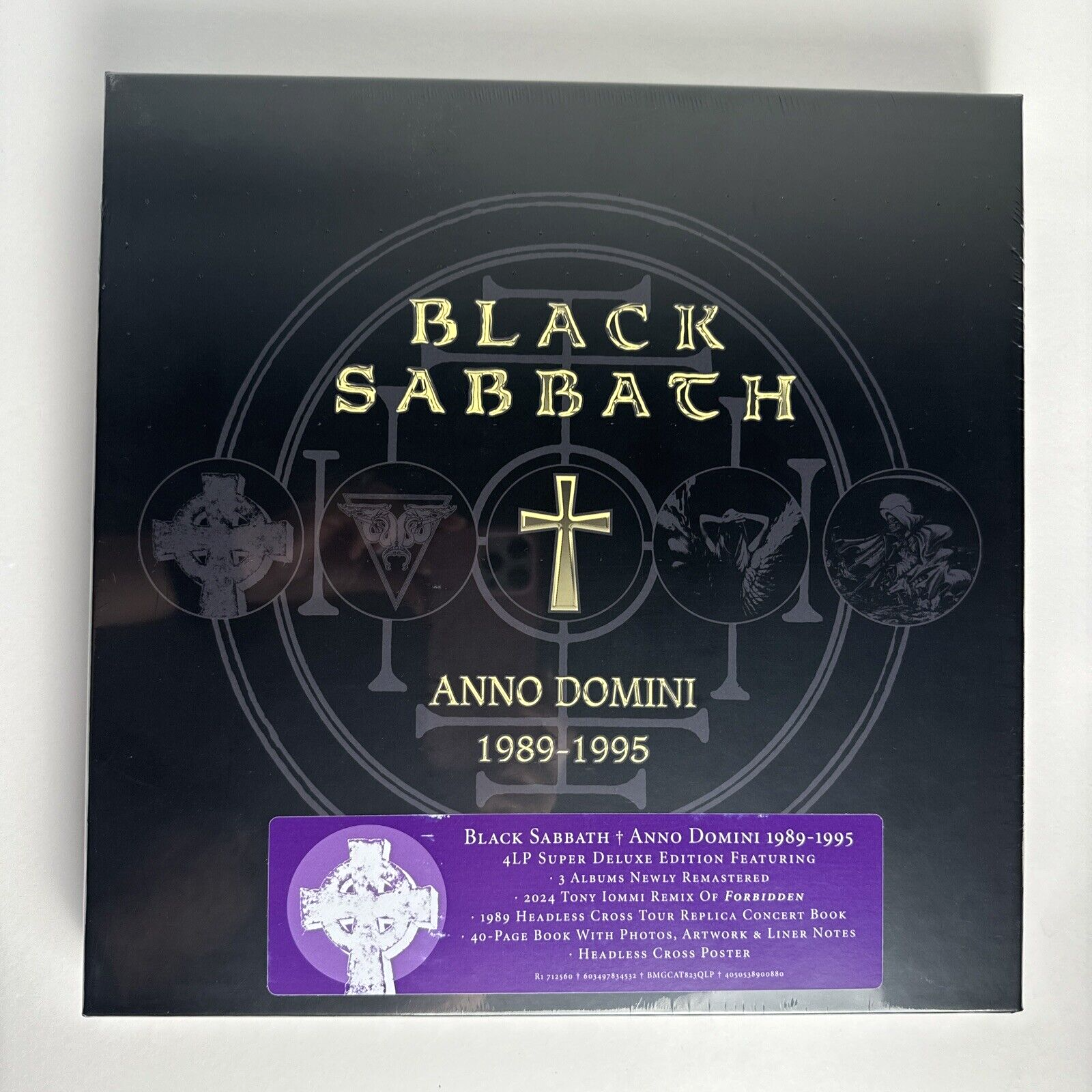 新品BLACK SABBATH ANNO DOMINI1989-1995 4CD BLACK SABBATH - ANNO DOMINI 1989-1995 (4CD) (Music CD