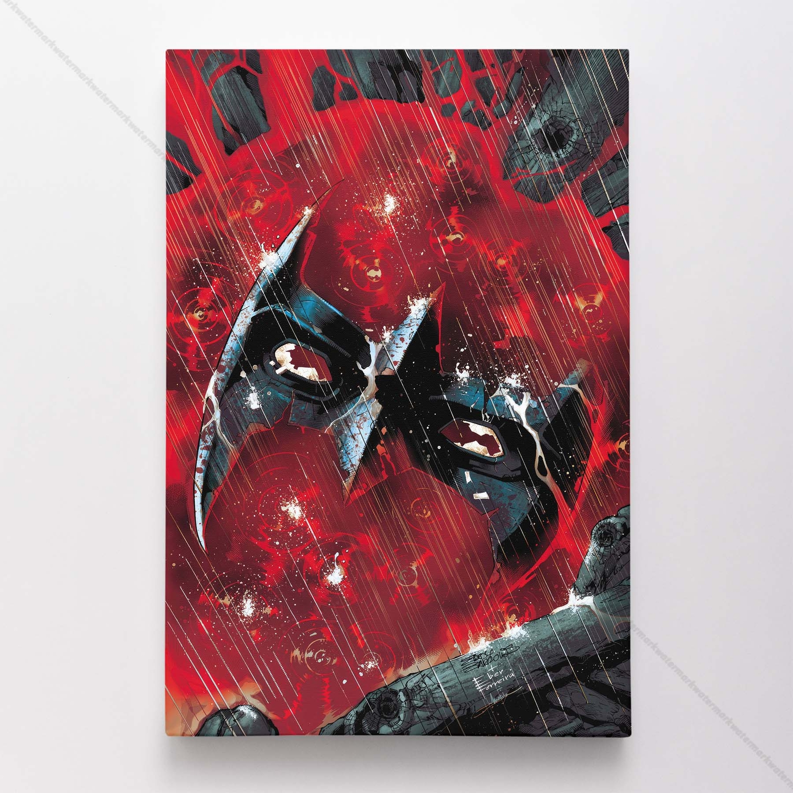 Nightwing Poster Canvas DC Comic Book Cover Art Print #55488