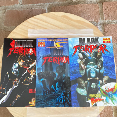 Black Terror (Dynamite) #12 # 9 #4 NM- 9.2 2010 Alex Ross Cover