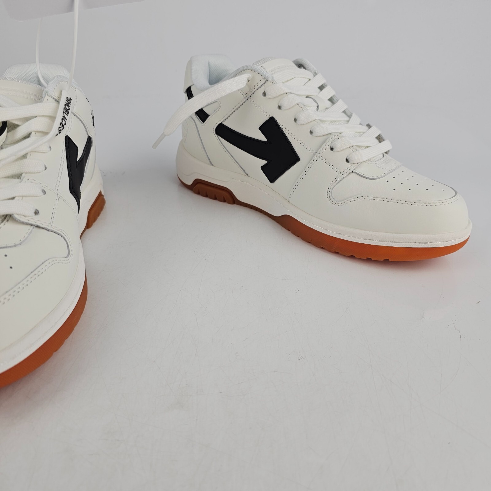 Pre-owned Off-white Out Of Office Women's White/black Sneakers