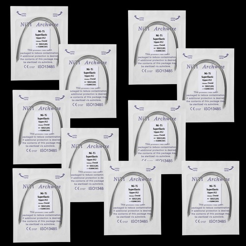 Dental Super Elastic Niti Round Arch Wires Arch Wire for Bracket Braces USA