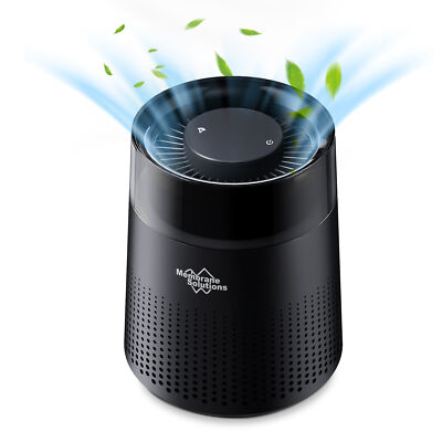 Smart Home True HEPA Air Purifier Room Air Cleaner for Allergies Smoke Pet LED