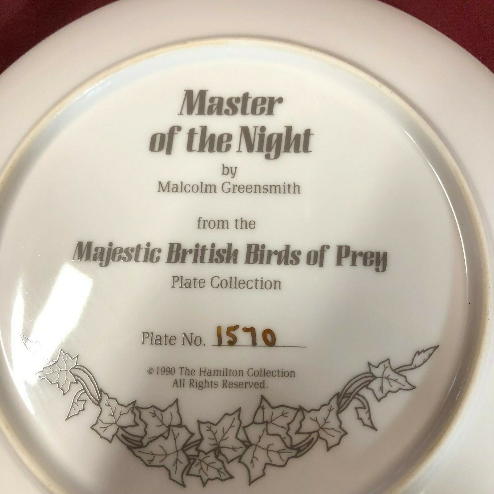 Master of The Night ~ From Majestic British Birds of Prey by Malcolm Greensmith