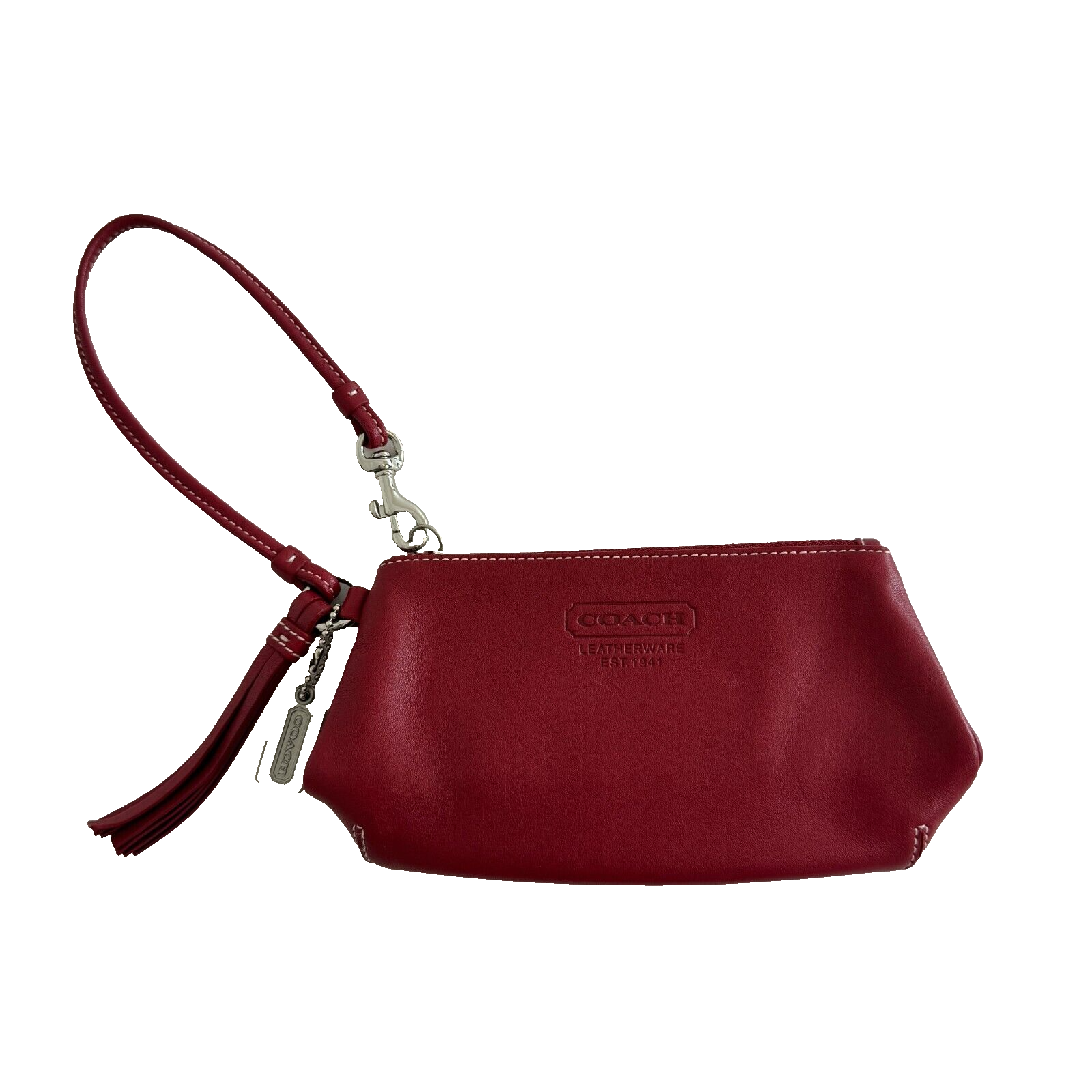 バッグ Vintage Old Coach Pouch Leather Red COACH Shoulder Bag Red Flap Old Coach USA Leather | eBay