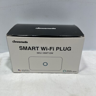 Dewenwils Smart Wi-Fi Plug, HIWT12W ~ NEW
