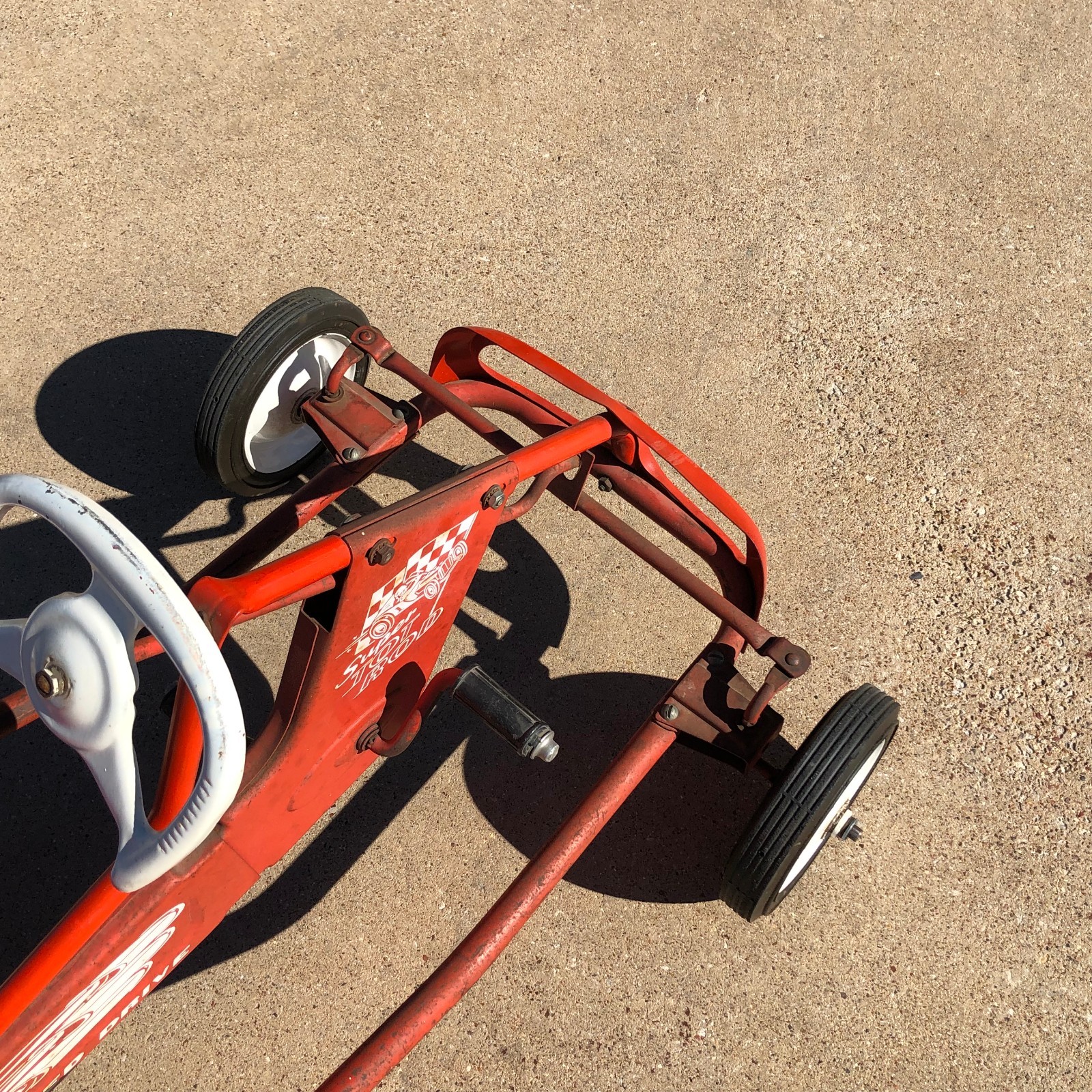 Vintage MURRAY Sprint Derby Pedal Car / Childs Riding Hot Rod Toy Original Paint