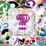 Question Mark Stickers Funny Stickers for Kids Teens Adults, Asverbet Cute Vinyl Waterproof Stickers for Water Bottles Laptop Luggage Scrapbook Stickers for Journaling(60PCS)