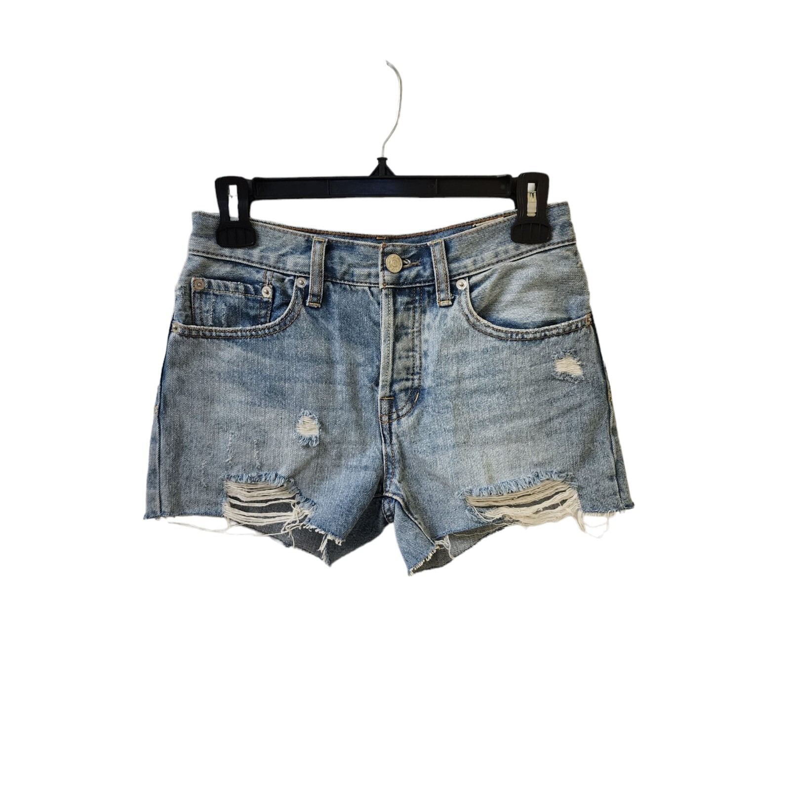 【Anyone more】Leon Damage Washing Short Denim Pants $_57.JPG?set_id=880000500F