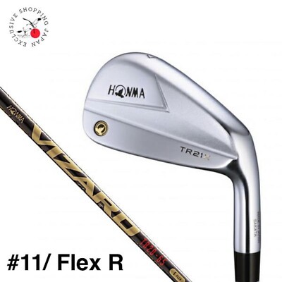HONMA Golf Tour World TR21X #11 Iron Club Vizard TR20-65 Graphite Shaft Flex R