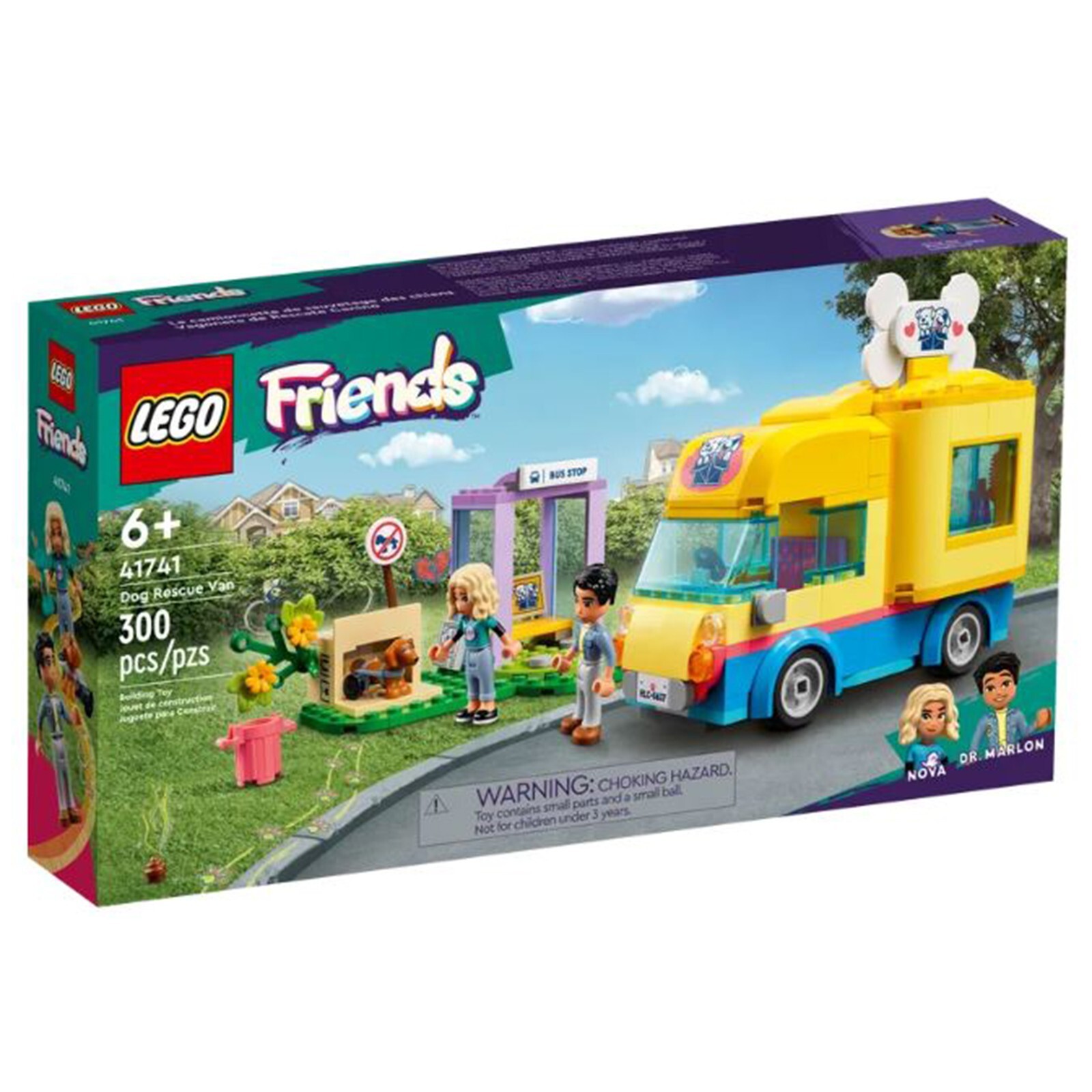 Конструктор LEGO Friends Фургон для спасения собак 41741 НОВЫЙ В НАЛИЧИИ
