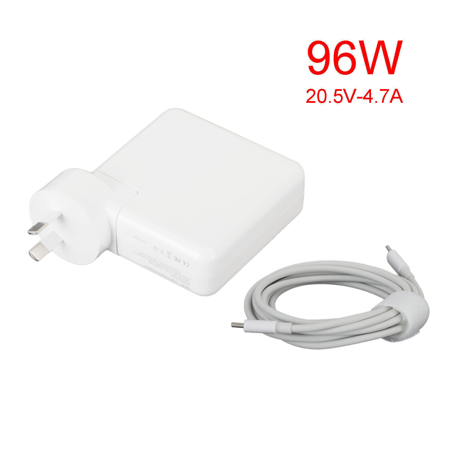 30W - 96W USB-C Power Adapter Charger Fit for Apple Macbook Air Pro Laptop V1