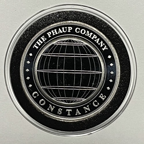 The Phaup Company Constance Proof Coin 1 Troy Oz .999 Fine