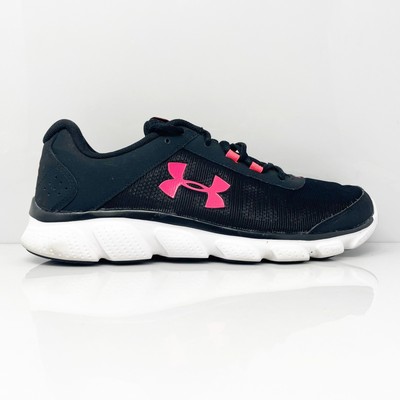 

Under Armour Womens Micro G Assert 7 3020674-002 Черные кроссовки для бега 11, Черный, Micro G Assert 7