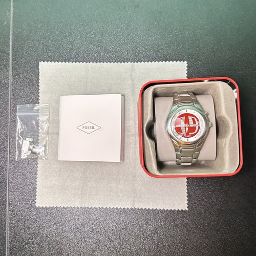 FOSSIL ②フォッシル BIG TIC JR-8052 メンズ 缶ケース付き FOSSIL ②フォッシル BIG TIC JR-8052 メンズ 缶ケース付き