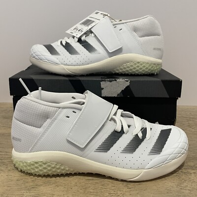 Adidas Adizero Javelin Track & Field Shoes Men Size 5.5 #ID7233 Future White NIB