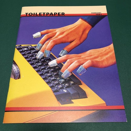 【美品】TOILETPAPER MAGAZINE N°9 - FEBRUARY TOILETPAPER MAGAZINE N°9 FEBRUARY Maurizio Cattelan
