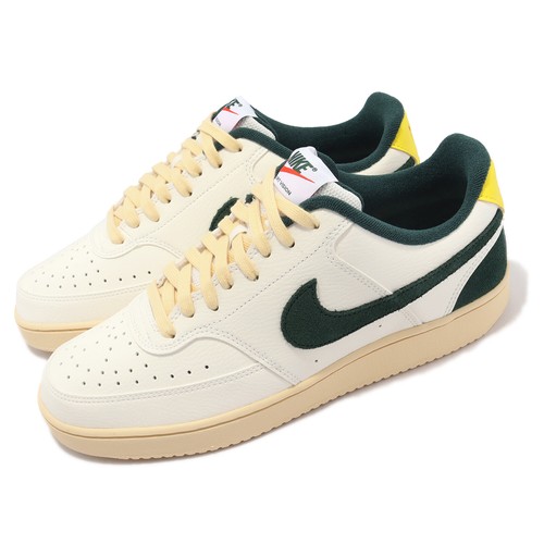 

Мужские винтажные повседневные кроссовки Nike Court Vision LO Sail Pro Green FD0320-133, Белый, Court Vision Lo