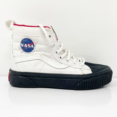 Vans Boys SK 8 HI MTE 721356 Белая повседневная обувь Кроссовки Размер 12,5