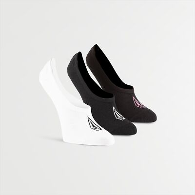 Носки Volcom Womens Stones No Show, 3 шт.