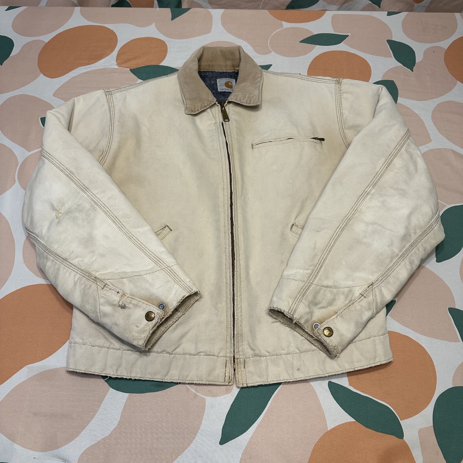 VINTAGE Carhartt Detroit Jacket Men's Small Medium 80s 89
