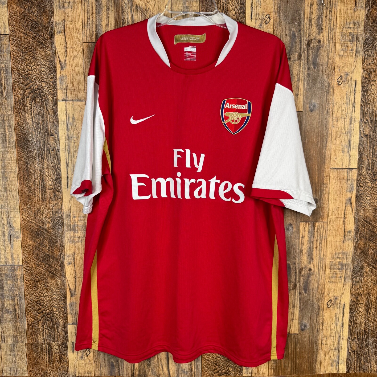 Arsenal FC 2007-08 Home Soccer Jersey Nike 146769-616 Men's