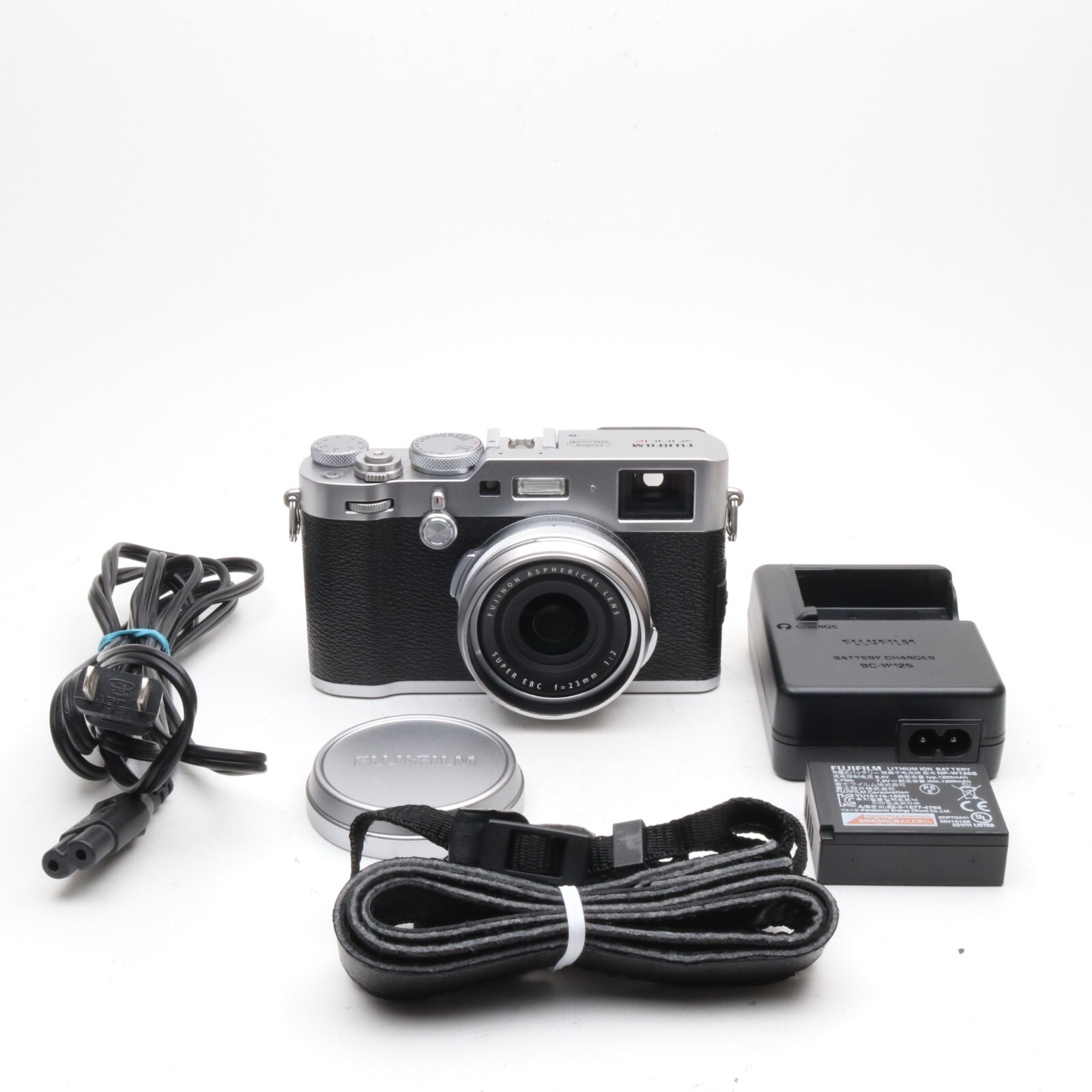 Exc+5】Fujifilm X100F 24.3MP Digital Camera Silver Compact