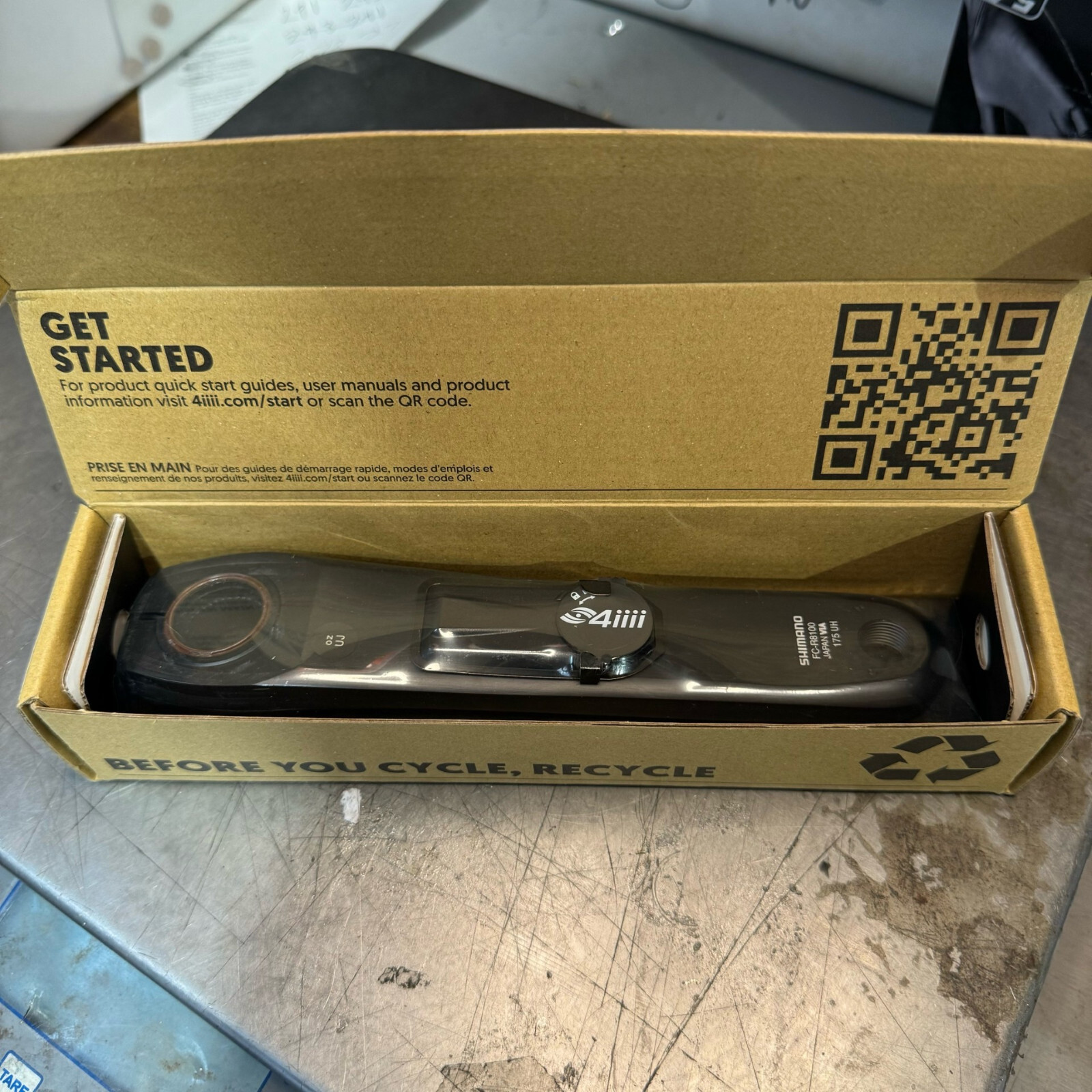 4iiii Ultegra Precision 3+ left side power meters 165-170 4iiii Ultegra Precision 3+ left side power meters 165-170