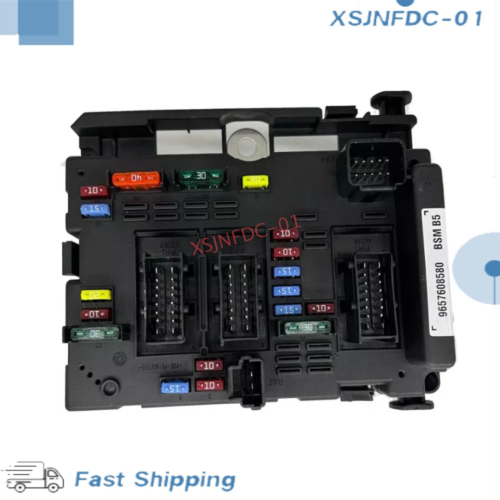 Fuse Box Module BSM 9657608580 For Citroen C3 C5 C8 Peugeot 206
