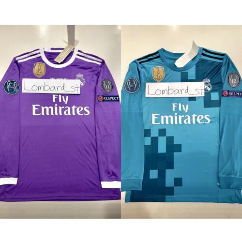 Real Madrid 16/17 UCL Retro Shirt Jersey Purple- Ronaldo 7 Printing Available