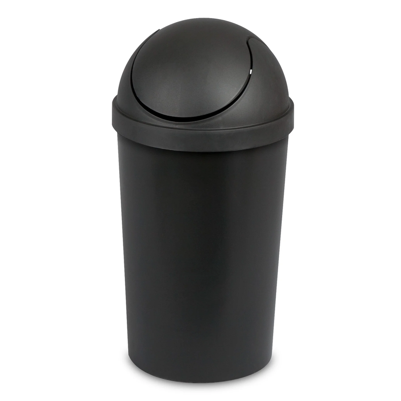 Small Bathroom Trash Can, 3 Gallon Plastic Garbage Bucket Bin ...