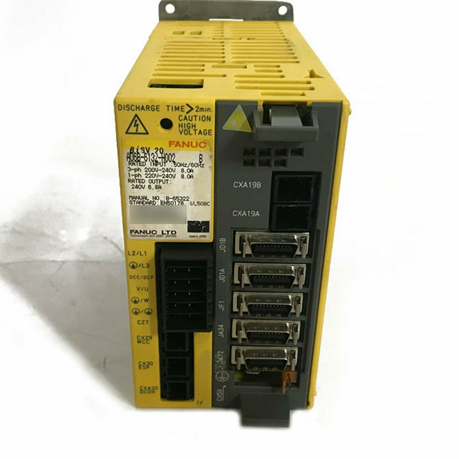ディスカウント 「未確認」FANUCファナックサーボアンプA06B-6132-H002