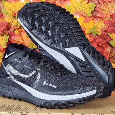 New Nike React Pegasus Trail 4 Gore-Tex Running - Black Size 6 (DJ7926-001)