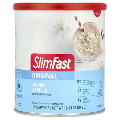 Original, Meal Replacement Shake Mix, French Vanilla, 12.83 oz (364 g)