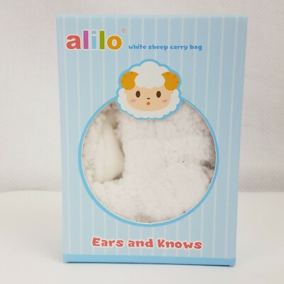 Alilo Sheep Carrying Bag. Kidsme, Ears and Knows, White, New