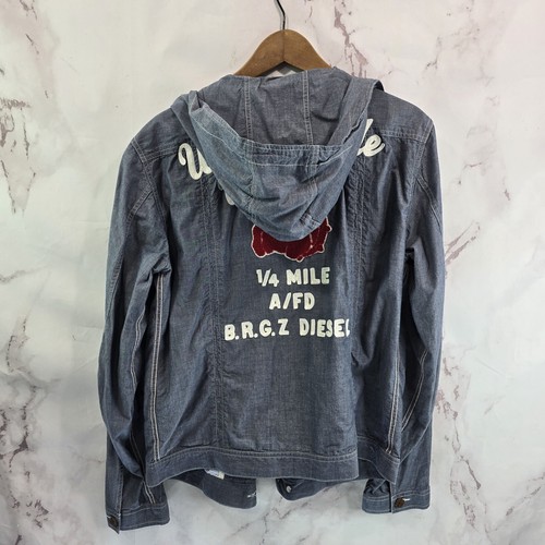 ジャケット・アウター DENIM HOOD VARSITY JACKET INDIGO Quigley $_12.JPG?set_id=880000500F