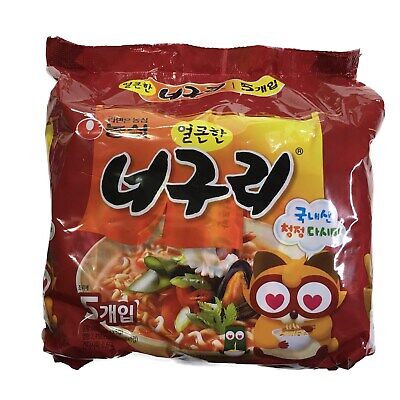 Nongshim Neoguri Ramyun 120g 5Pcs Noodle Korean Instant Food