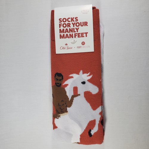 For Your Manly Feet Foot Cardigan Red One Pair New