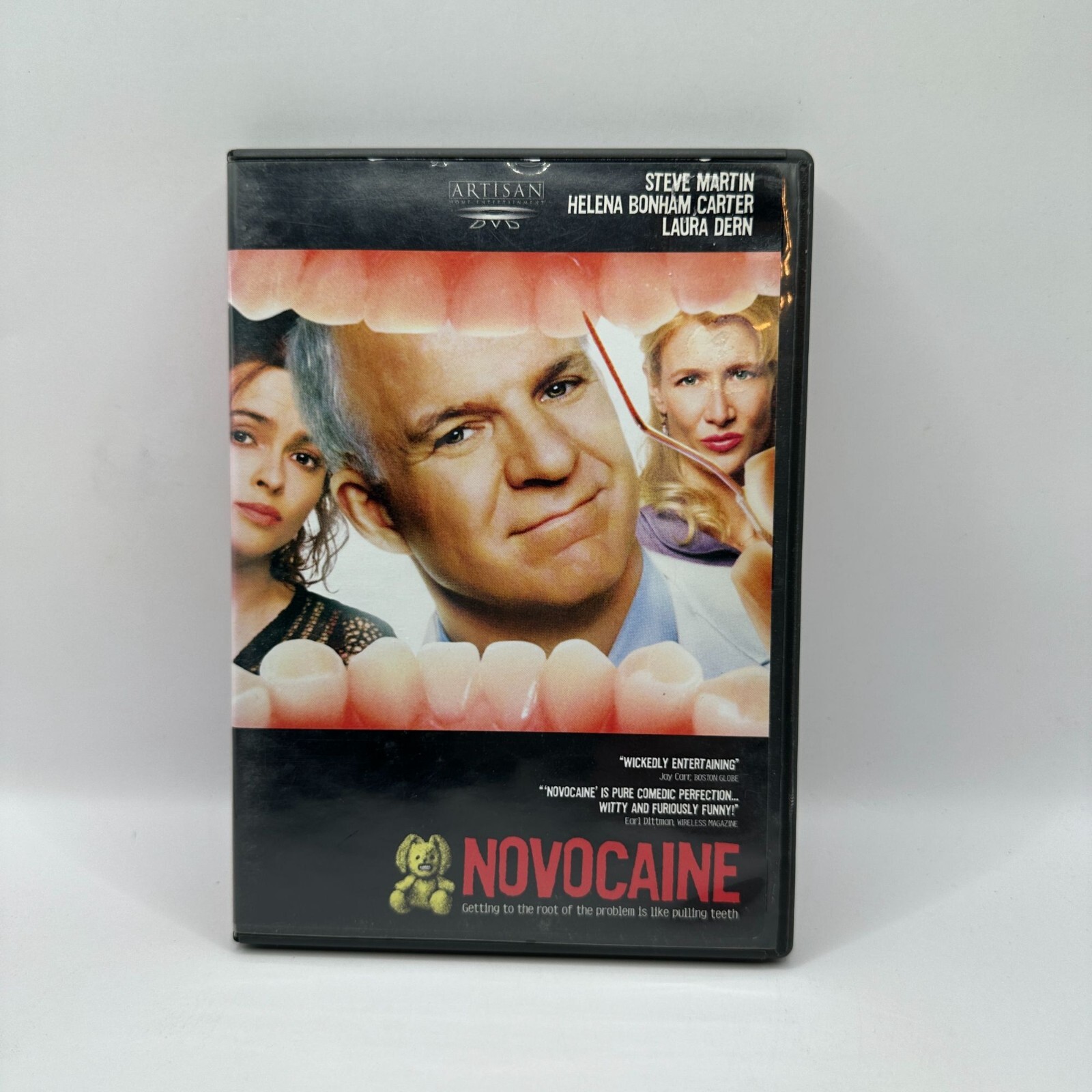 Novacaine DVD Steve Martin Helena Bonham Carter Laura Dern