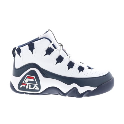 

Fila Grant Hill 1 1BM00636-125 Мужские белые кожаные баскетбольные кроссовки, Белый, Fila Grant Hill 1