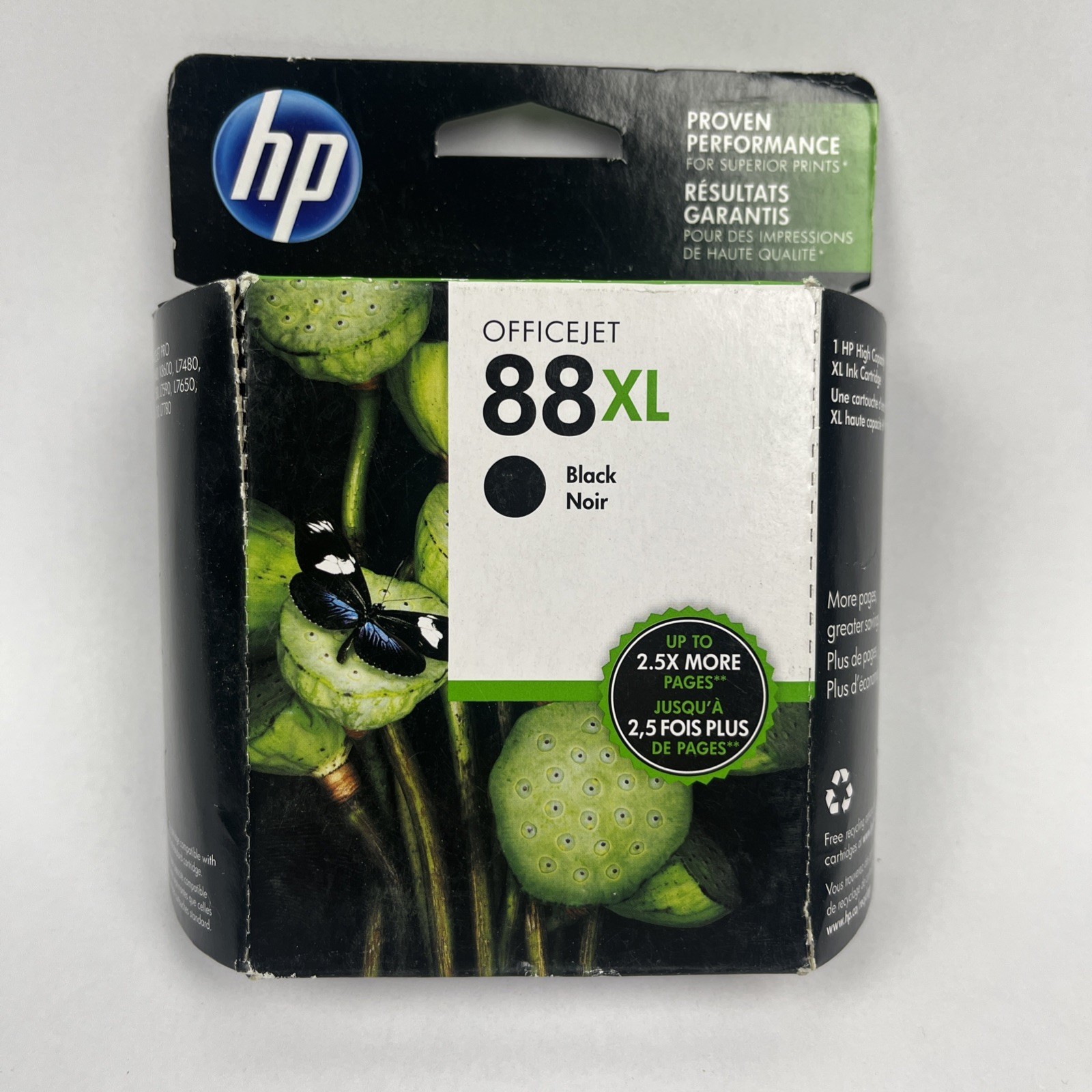 Genuine HP 88XL Black HIGH YIELD Ink Cartridge *New Sealed*