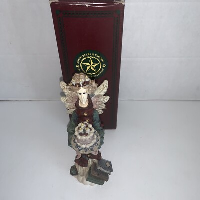 Boyds Bear Folkstone Collection Figurine Illumina...Angel of Light #28203 
